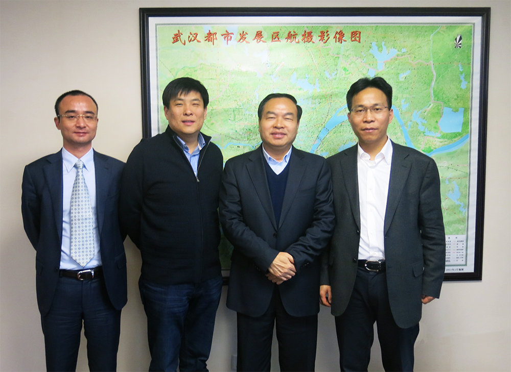 ok138cn太阳集团创建集团刘载望董事长一行赴汉投资考察 武汉市委副书记、市长唐良智亲切会见