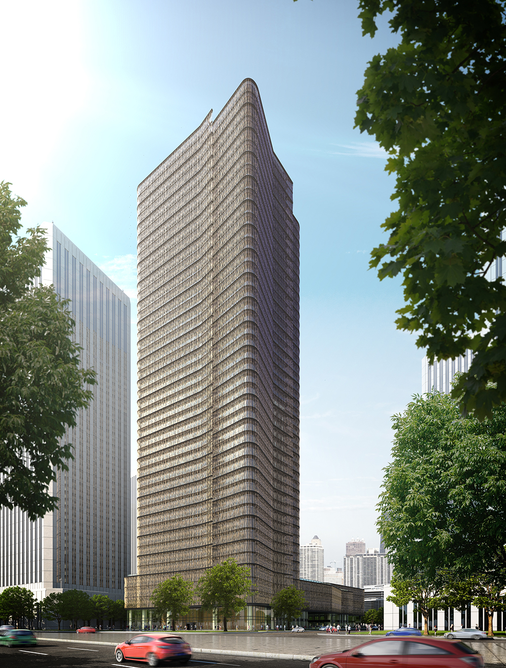 气质！ok138cn太阳集团再中17项幕墙工程