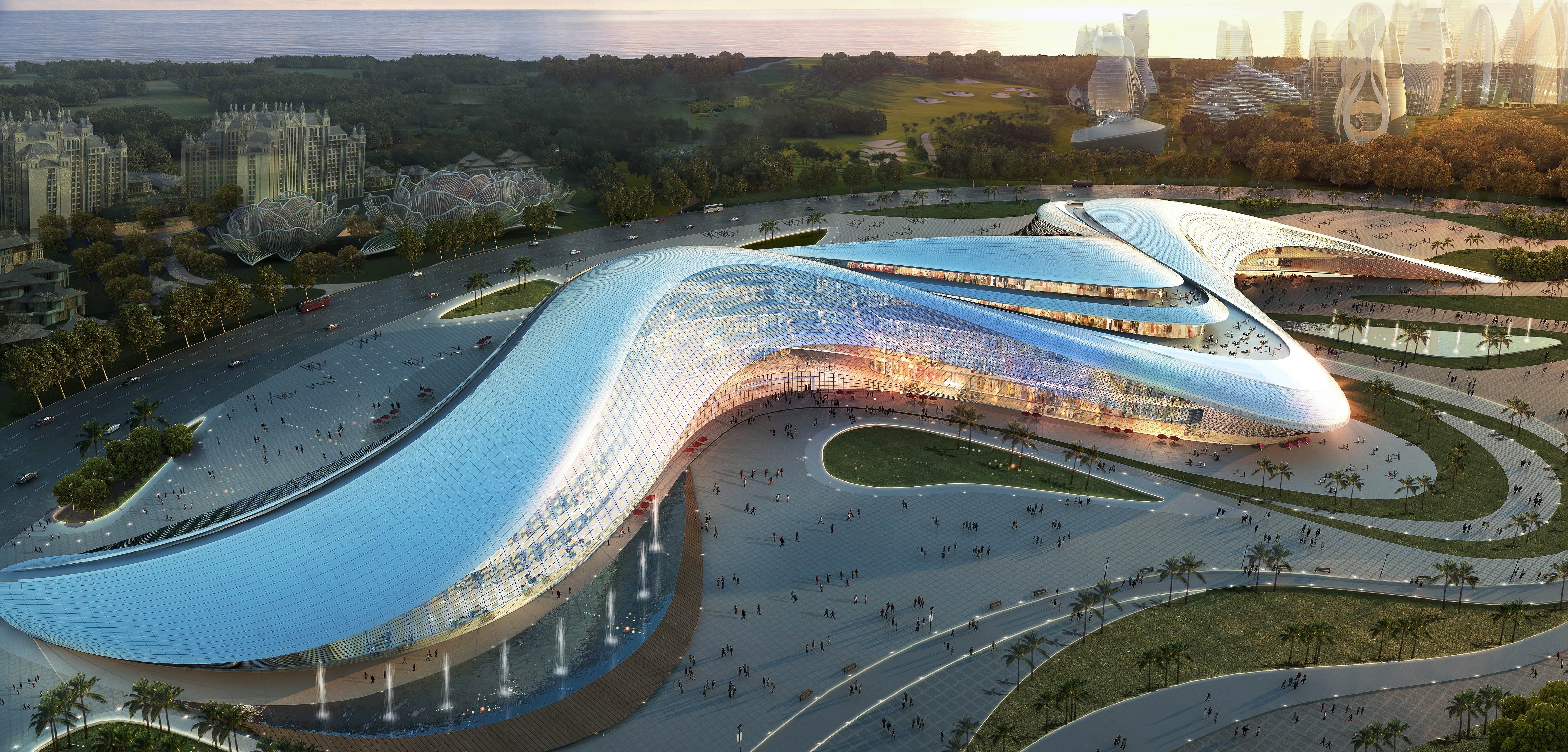 ok138cn太阳集团幕墙连中海花岛两项工程